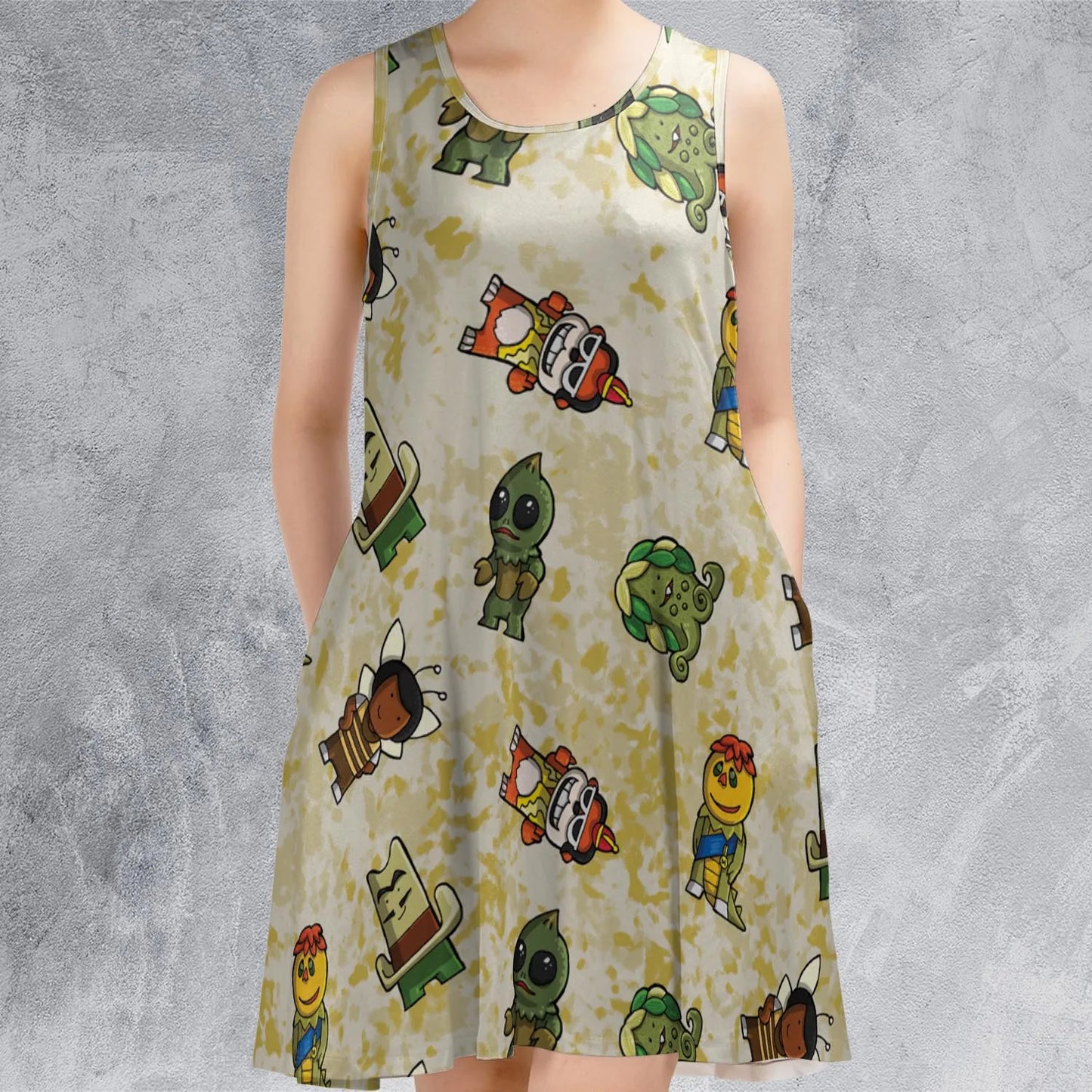 Sleeveless Dress - 76EBA8L1