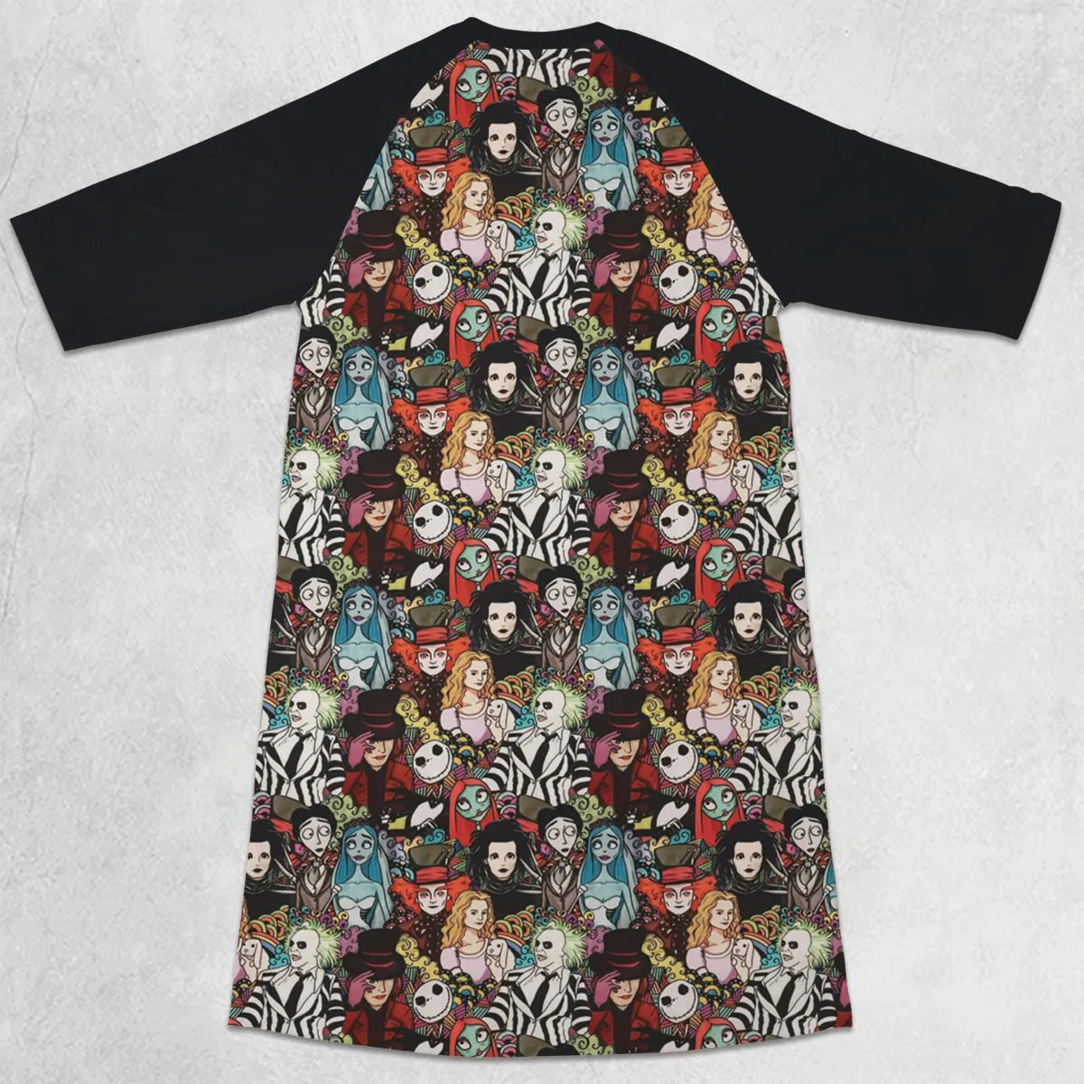 3/4 Sleeve Raglan Dress - XGR5ZCUH