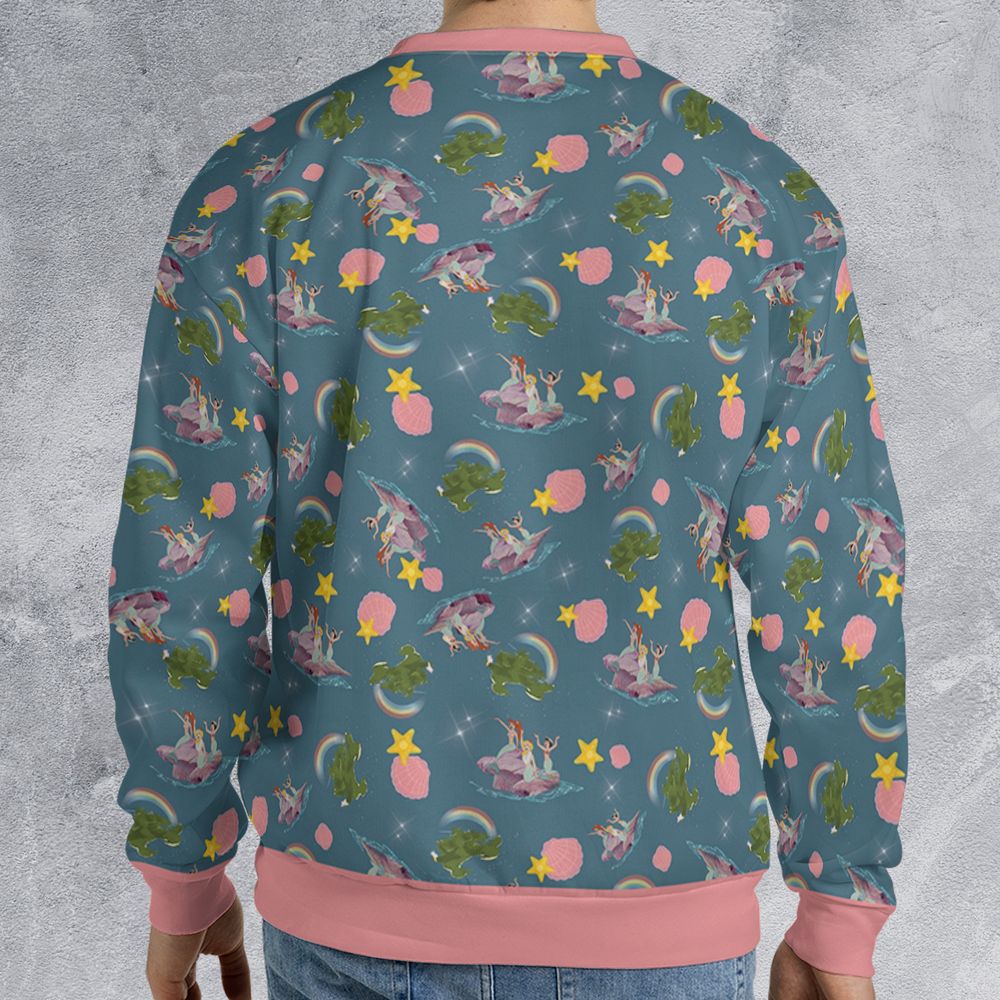 All-over Print Sweatshirt - AWC98F2D -  - 2