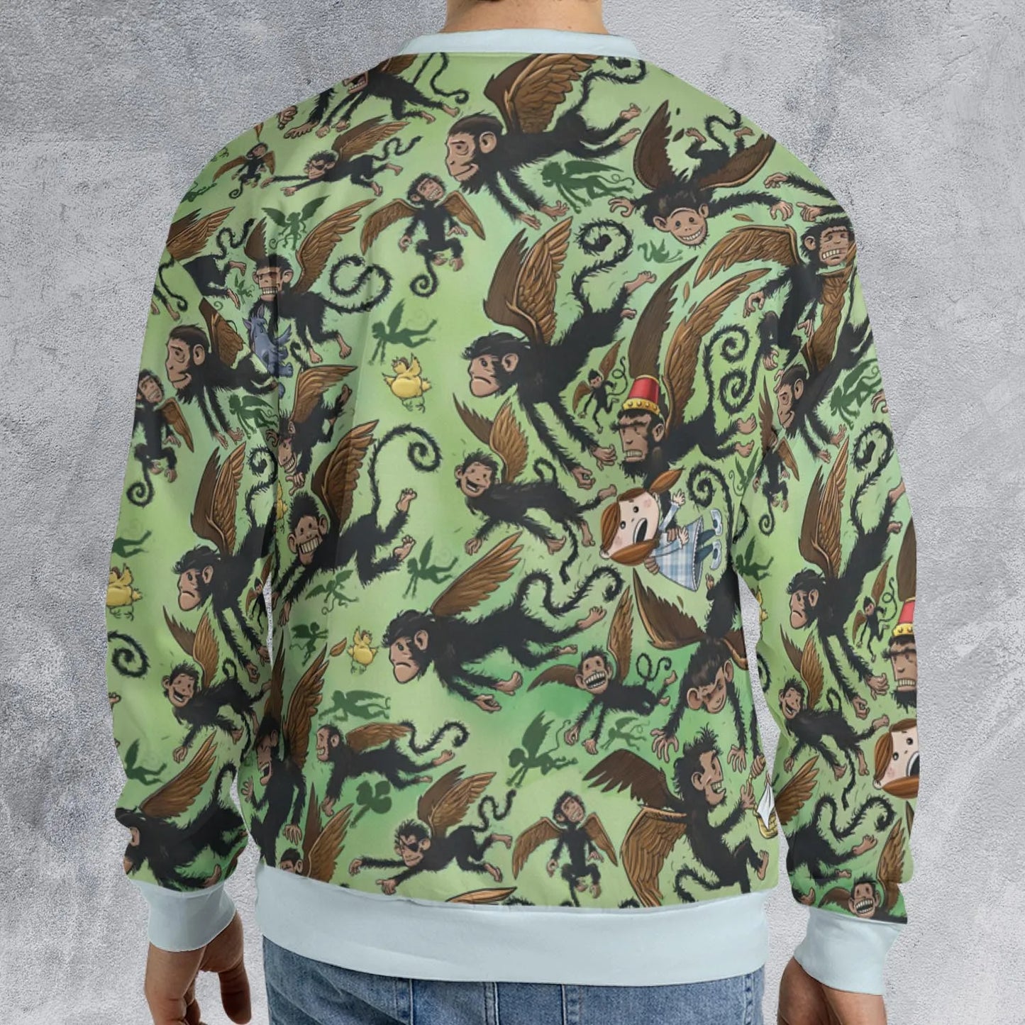 All-over Print Sweatshirt - HYYLUQZX