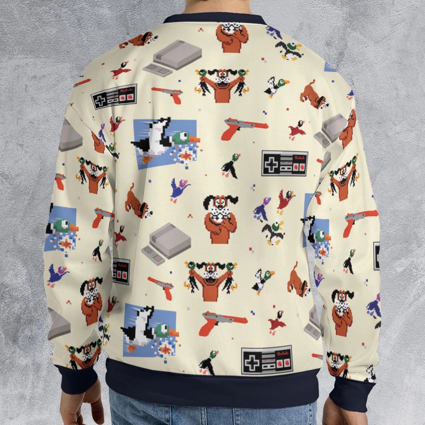 All-over Print Sweatshirt - LZLDUZTJ