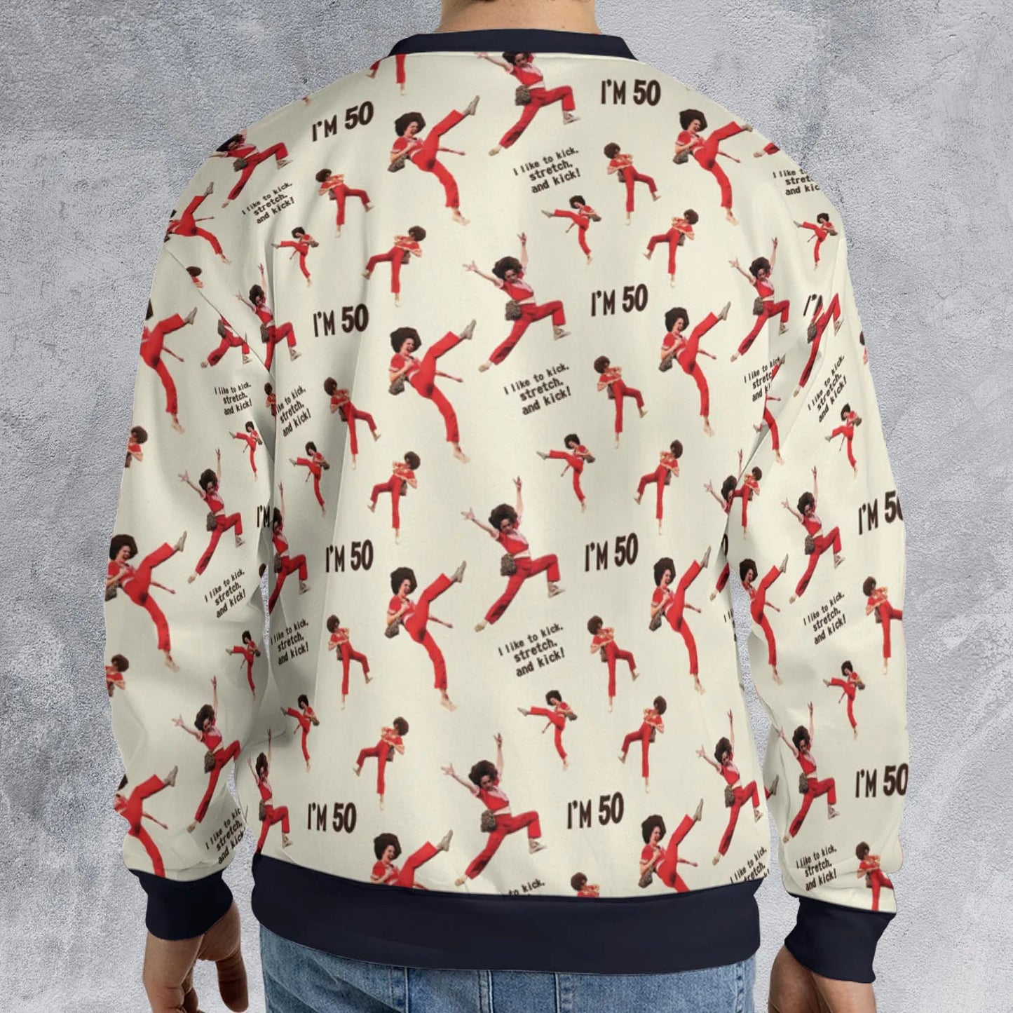 All-over Print Sweatshirt - 5QQ77YQK