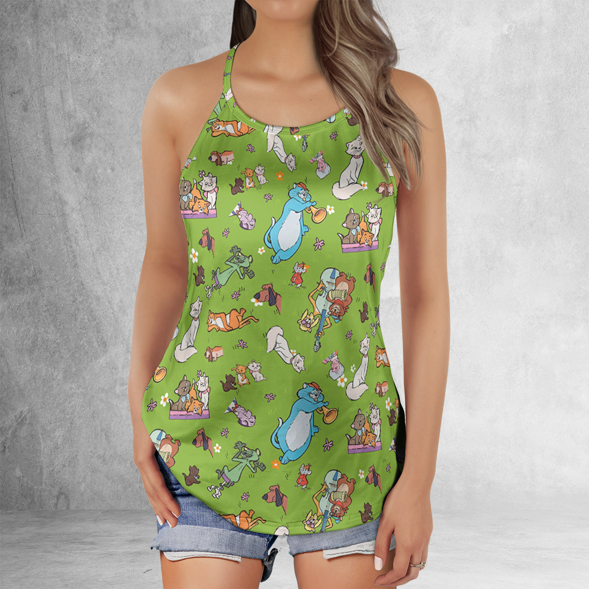 Criss Cross Tank Top - 5ES33S9L