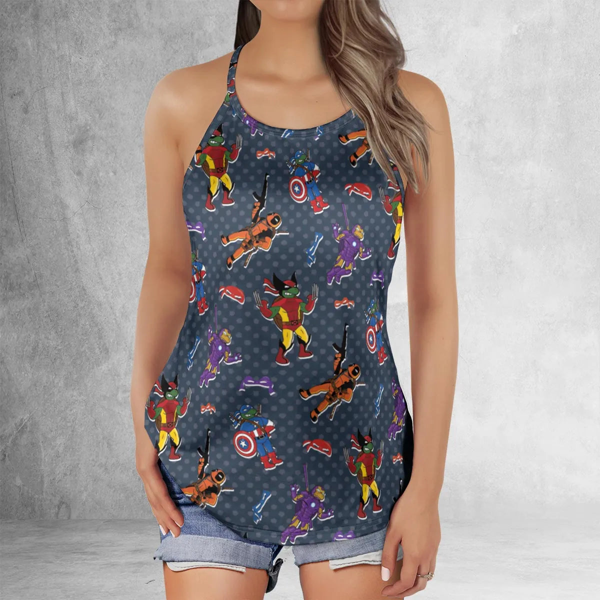 Criss Cross Tank Top - 475GD8E3