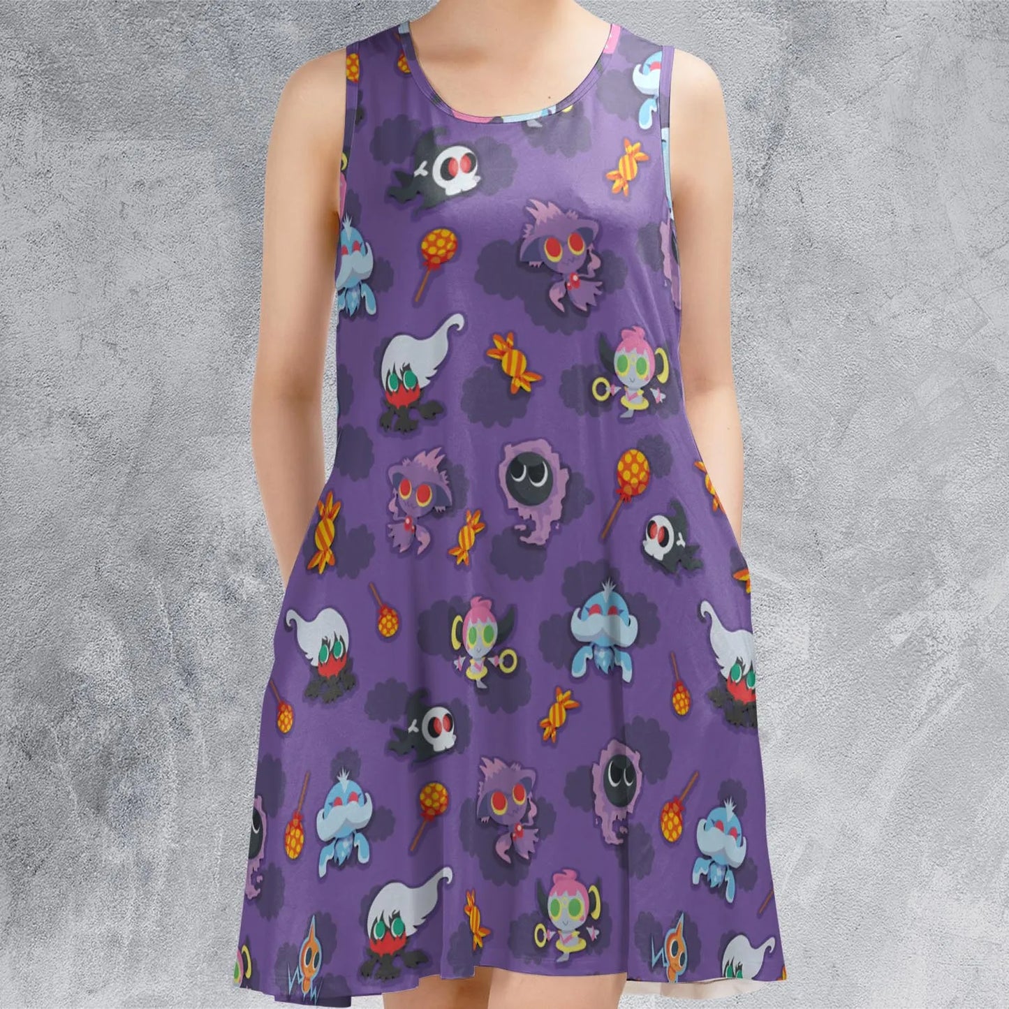 Sleeveless Dress - XBMZMJBZ