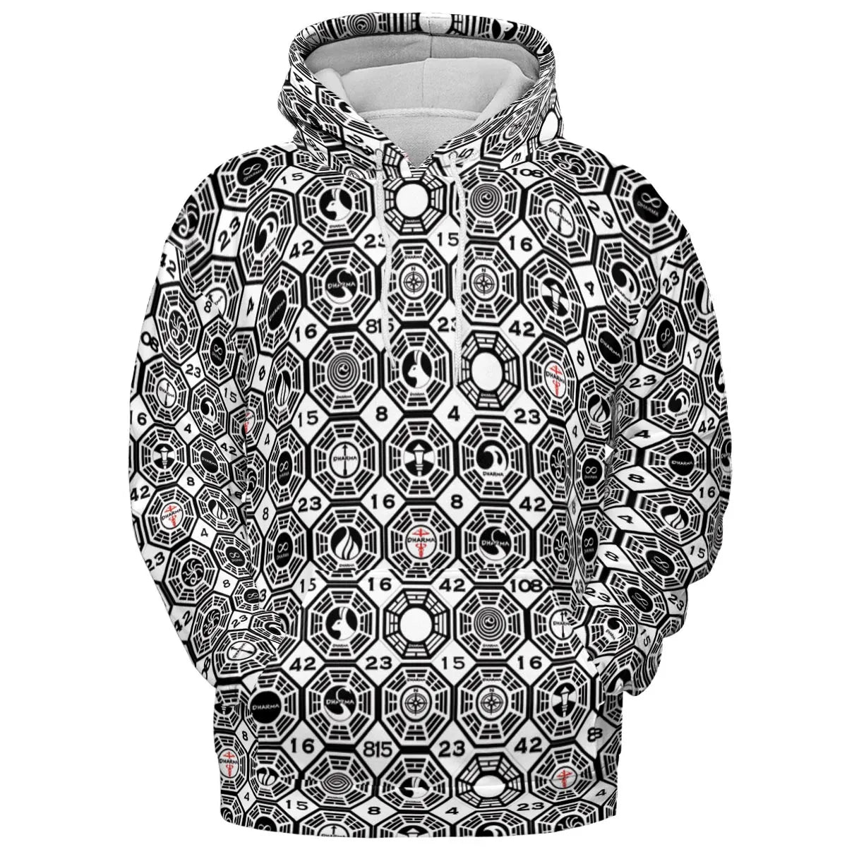 All-over Print Hoodie - V1ZH5Q2Y