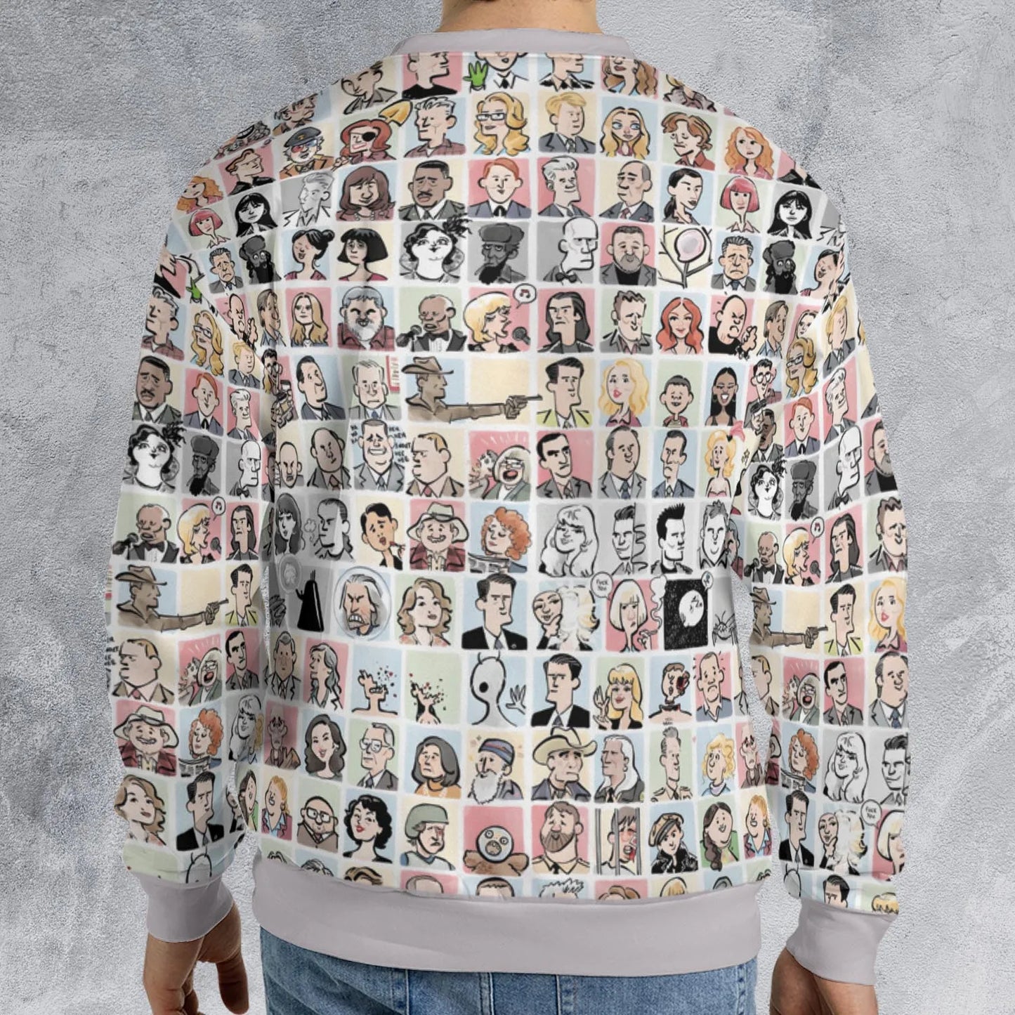 All-over Print Sweatshirt - MNHSF6LG