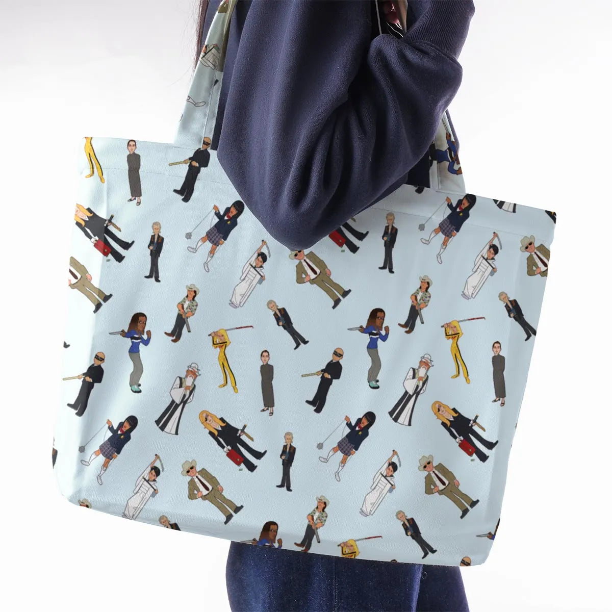 Large Tote Bag - QR7AE8VT