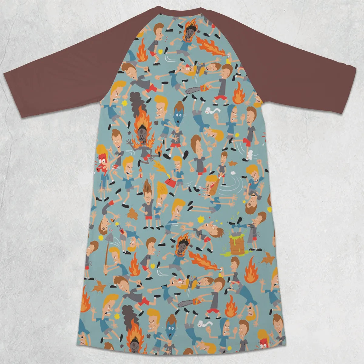3/4 Sleeve Raglan Dress - AGCFPP7B
