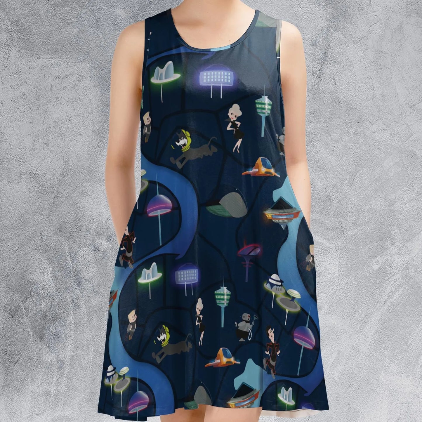 Sleeveless Dress - YGRZV8GG