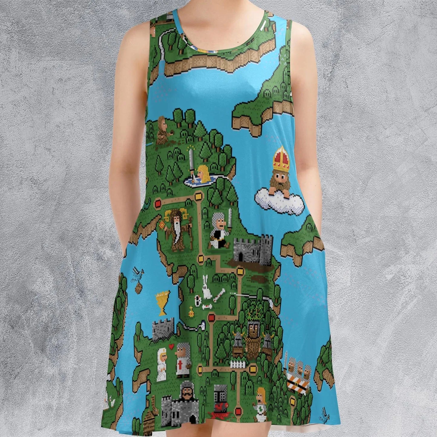 Sleeveless Dress - K9RHDRNX