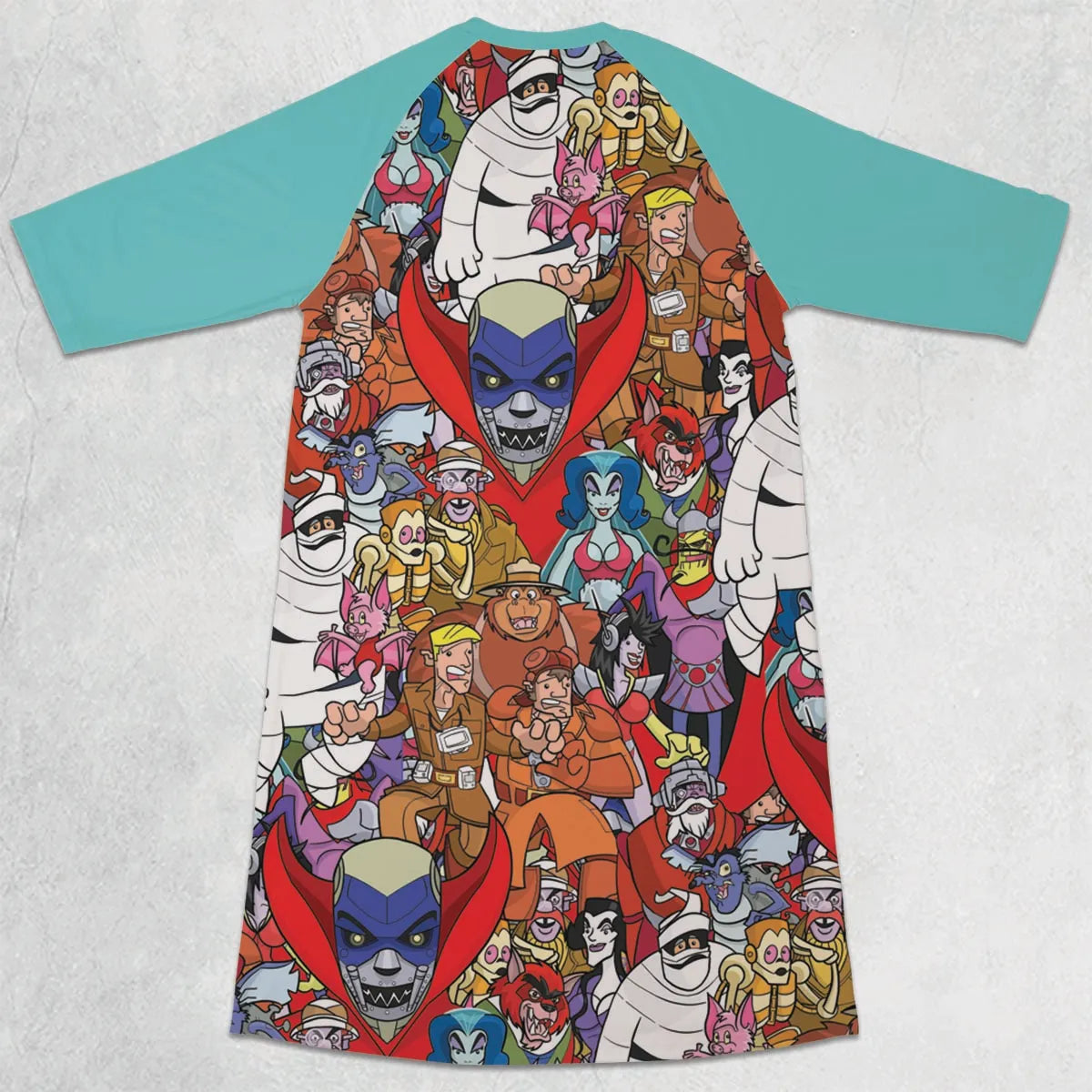 3/4 Sleeve Raglan Dress - 2FFBZ5ZH
