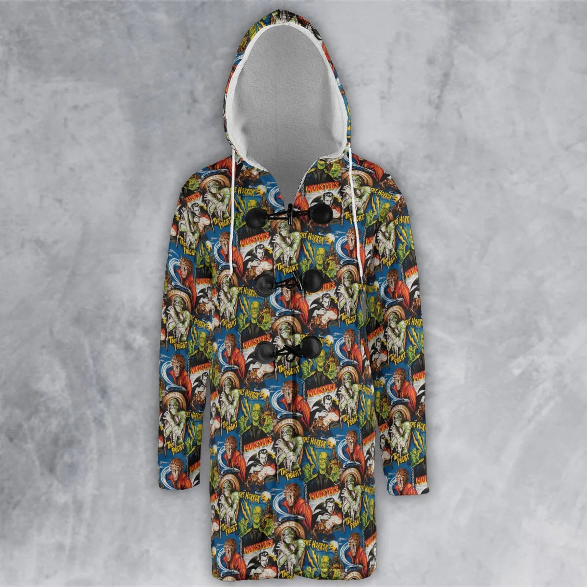Hooded Cloak Coat - FVE3DB2V