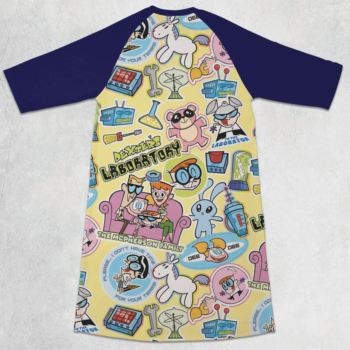 3/4 Sleeve Raglan Dress - CUPQ6JNW