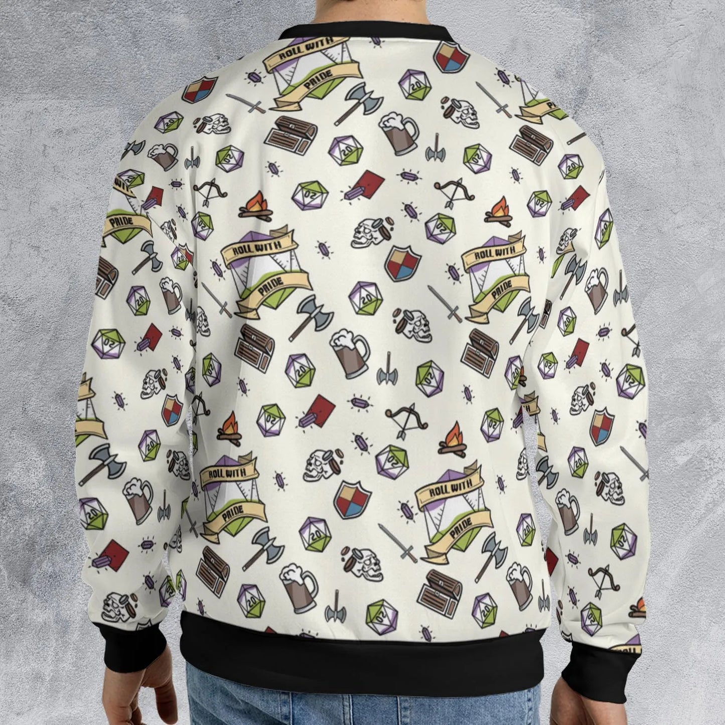 All-over Print Sweatshirt - KFLV5PHS