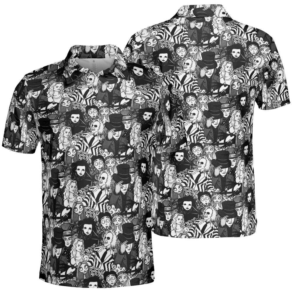 AOP Men/Women Polo Shirt - SKQ55F8R -  - 2