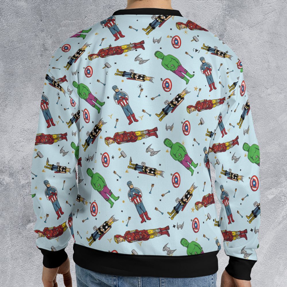 All-over Print Sweatshirt - AVW8RD5A -  - 2