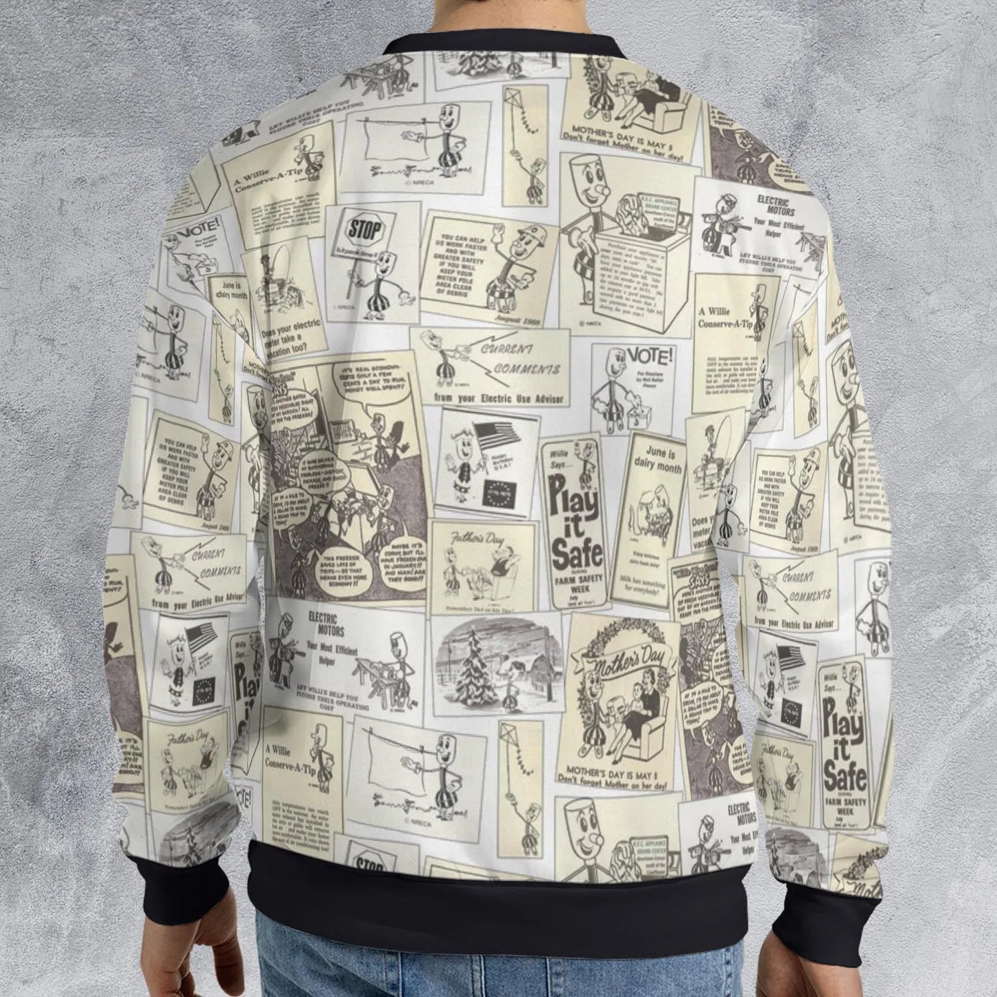 All-over Print Sweatshirt - 9G7CWEFL