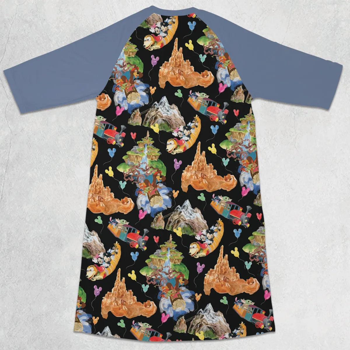 3/4 Sleeve Raglan Dress - 7LPT6DNU