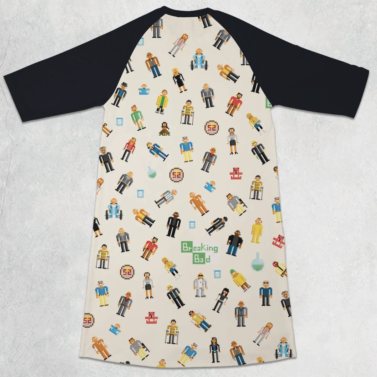 3/4 Sleeve Raglan Dress - TPKUWZZM