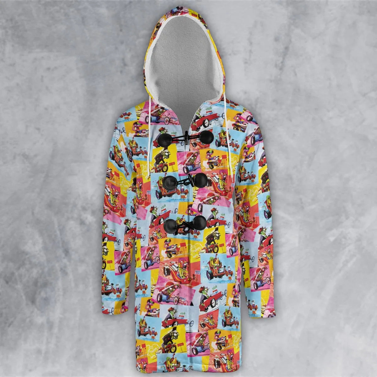 Hooded Cloak Coat - 7846S6H5