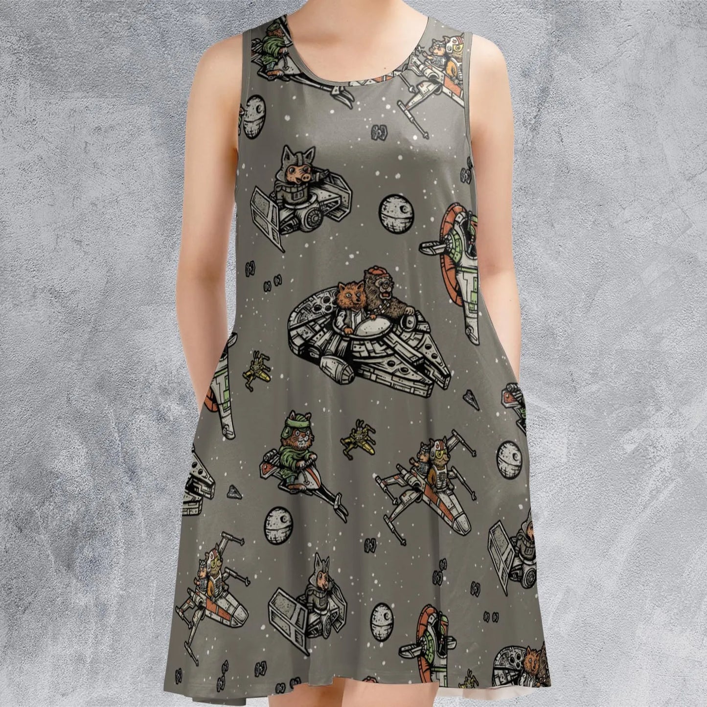 Sleeveless Dress - K16A9QXW
