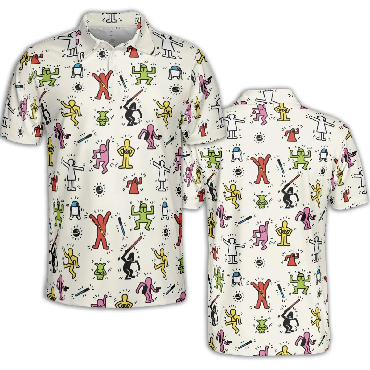 AOP Men/Women Polo Shirt - XCQ92577