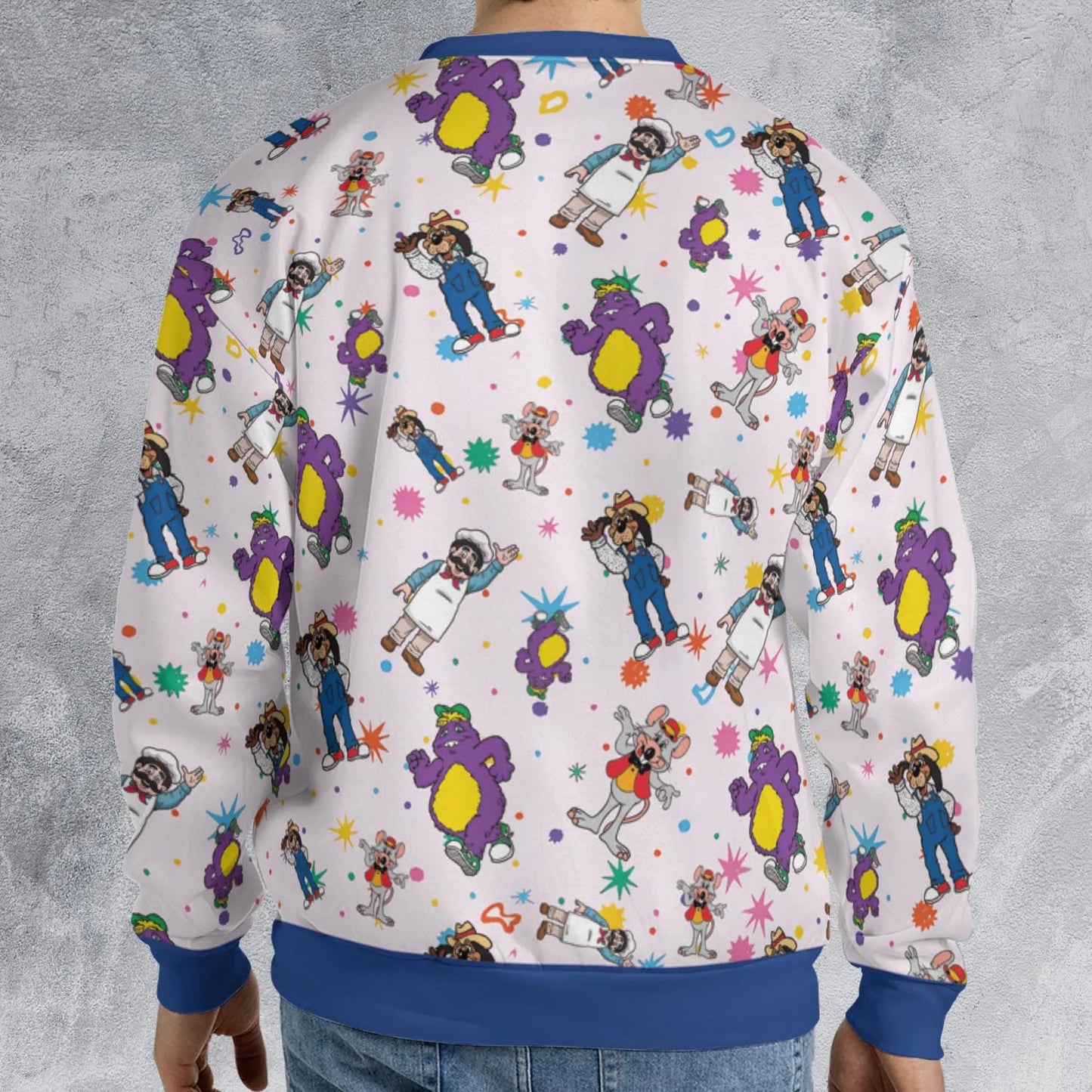 All-over Print Sweatshirt - 6HB85JCR