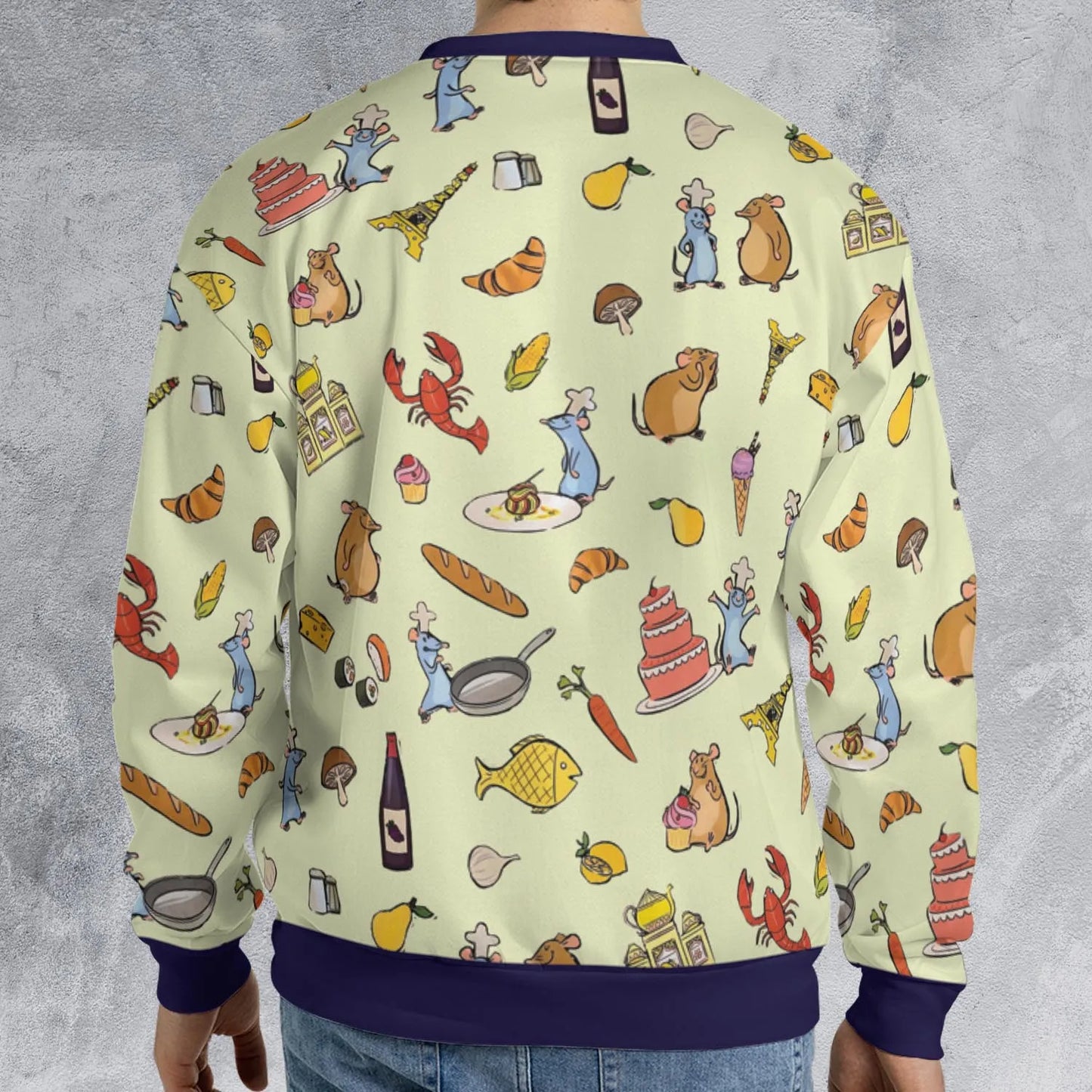 All-over Print Sweatshirt - BH14HG4P