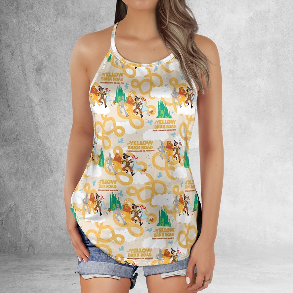Criss Cross Tank Top - Z846K5BP -  - 2