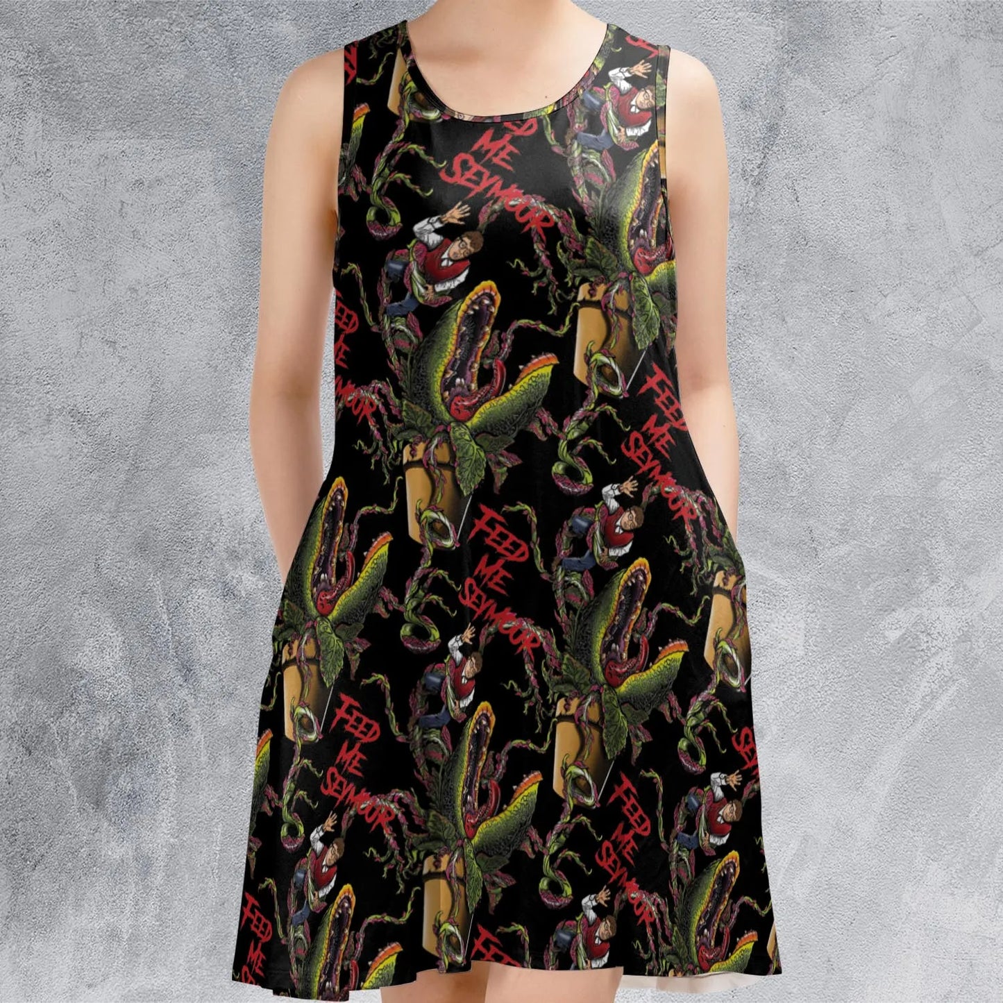 Sleeveless Dress - U3ZUH7XF