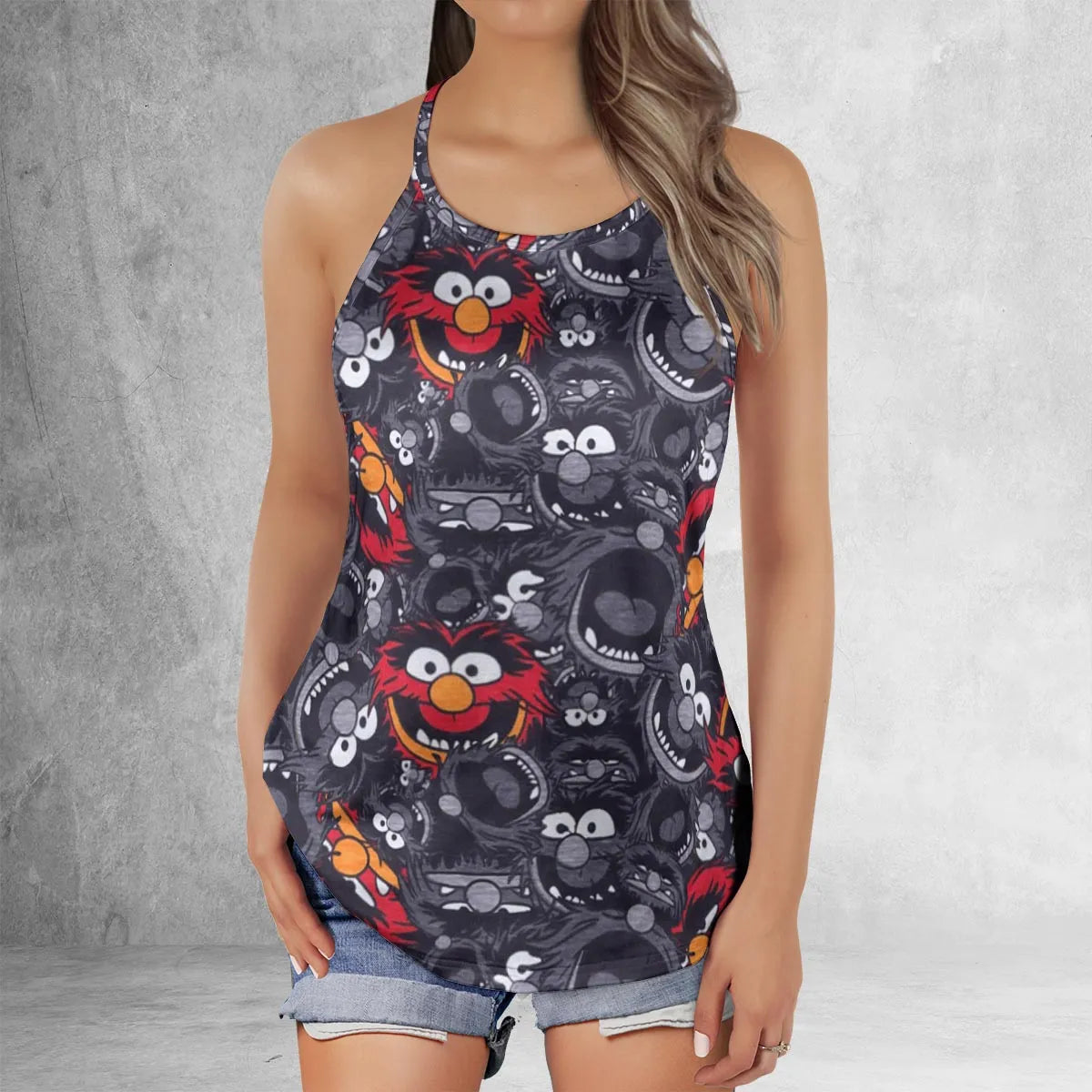Criss Cross Tank Top - SJ8QB7WB