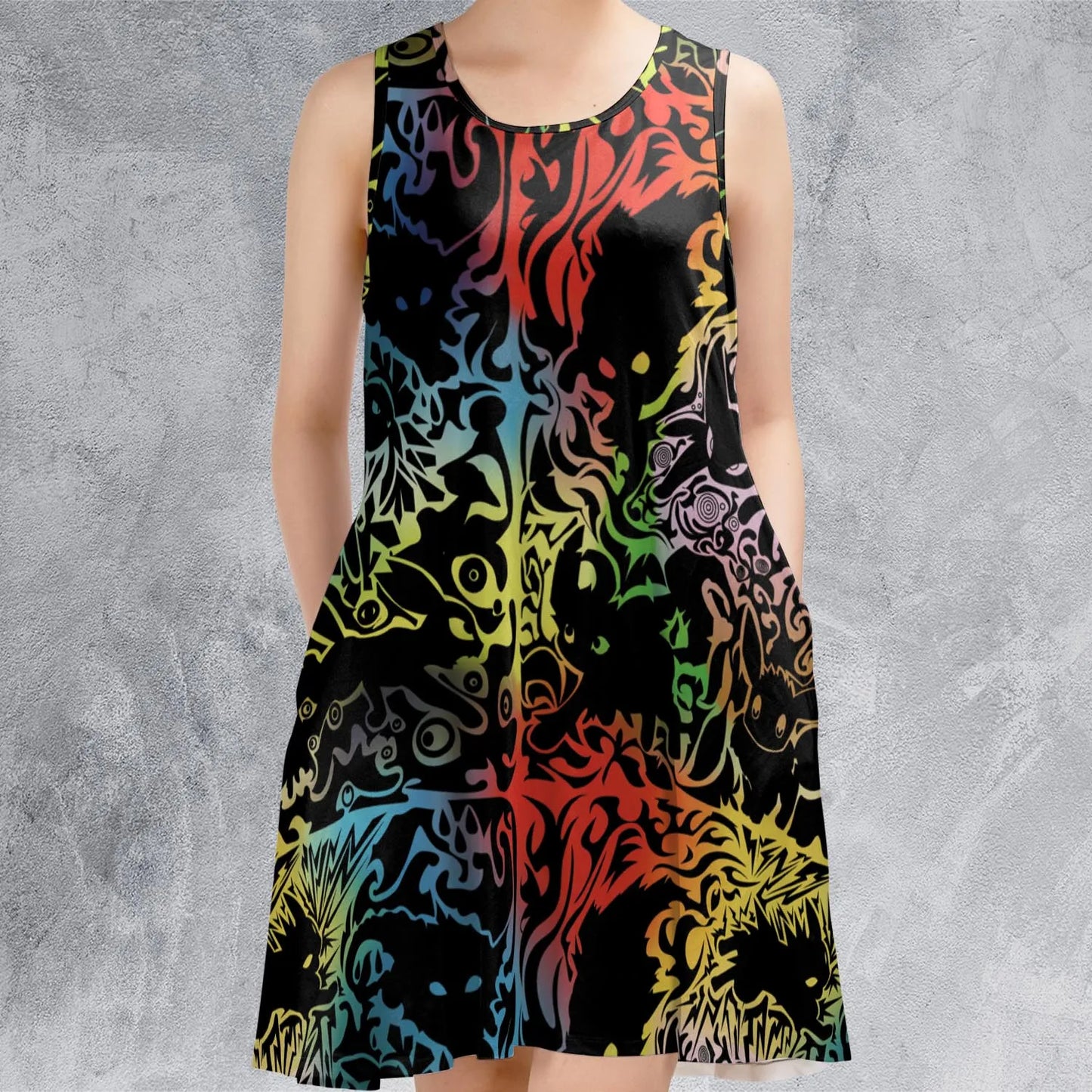 Sleeveless Dress - WS4R7CYJ