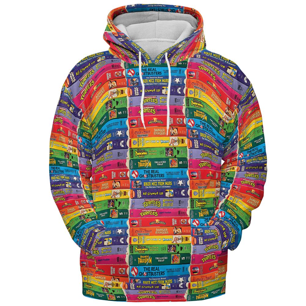 All-over Print Hoodie - TRYQZNBE -  - 2