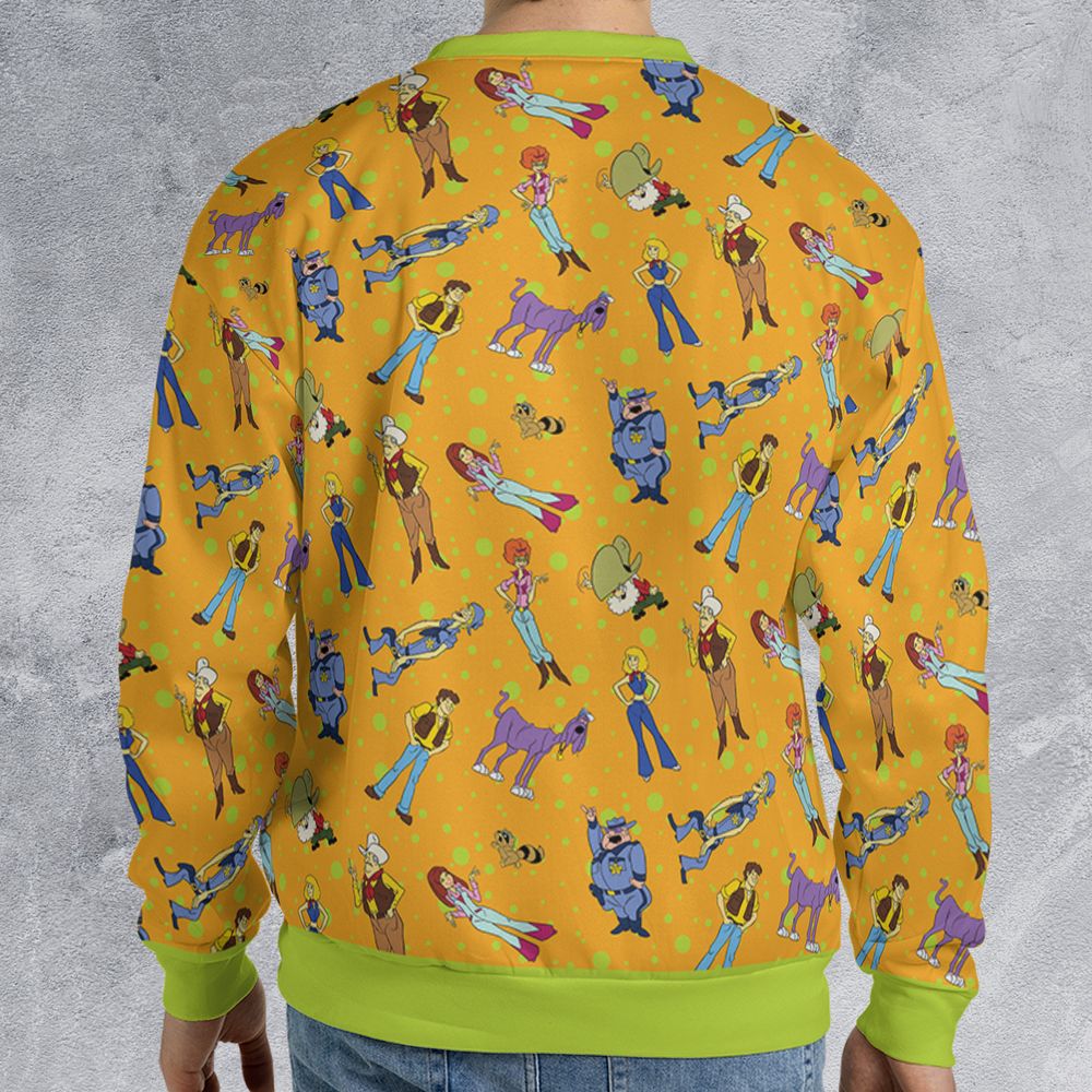 All-over Print Sweatshirt - MZTRJ3YF -  - 2