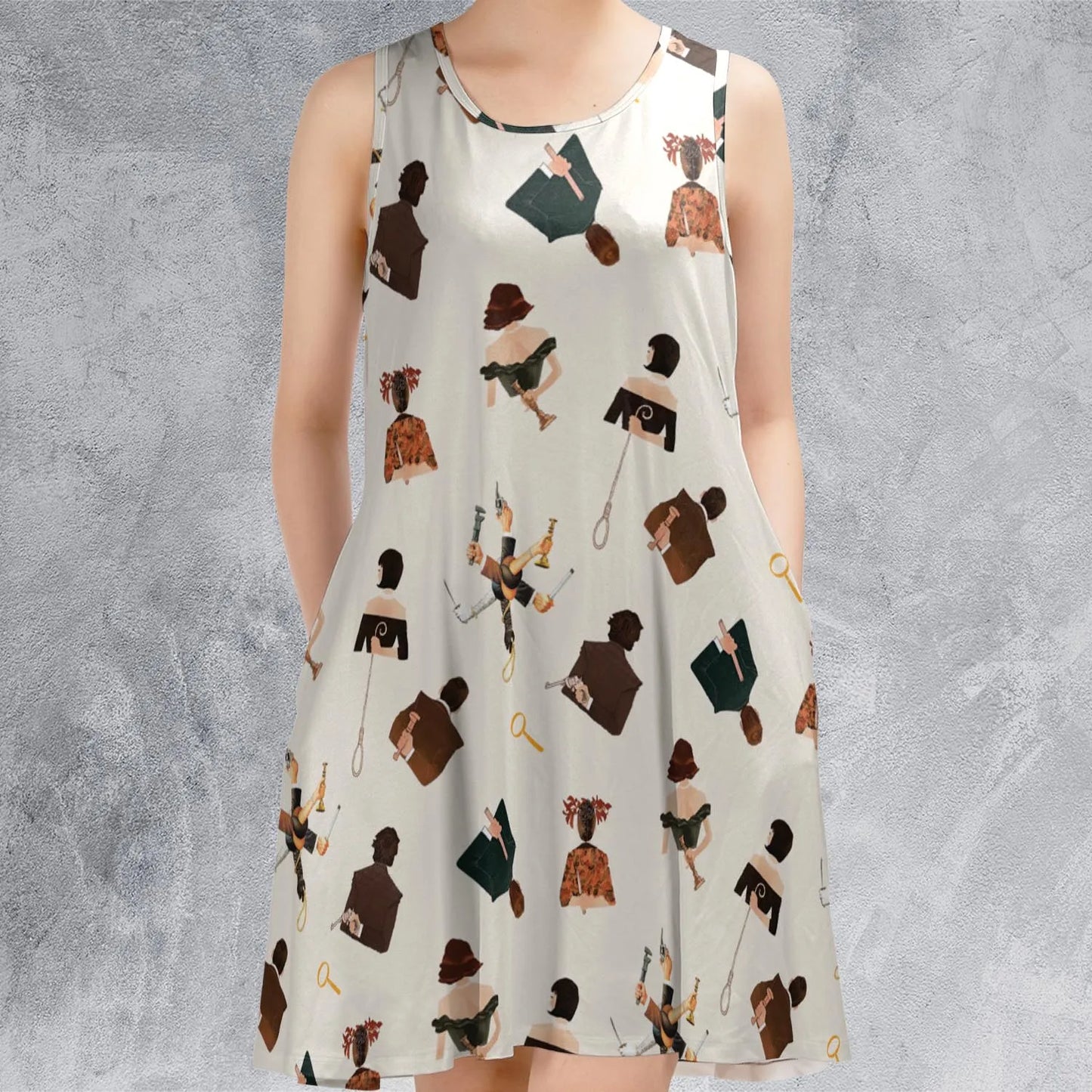 Sleeveless Dress - YWFG4DXZ