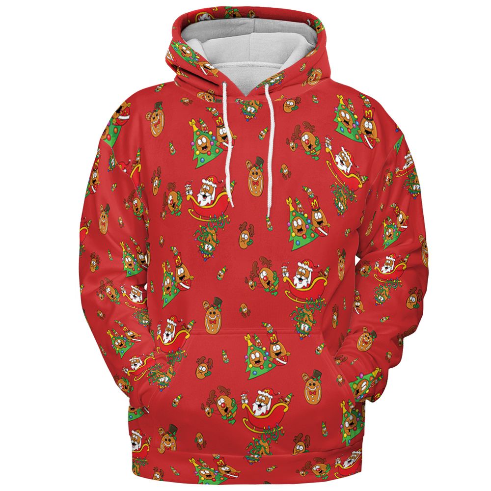 All-over Print Hoodie - QSYHYDUV -  - 2