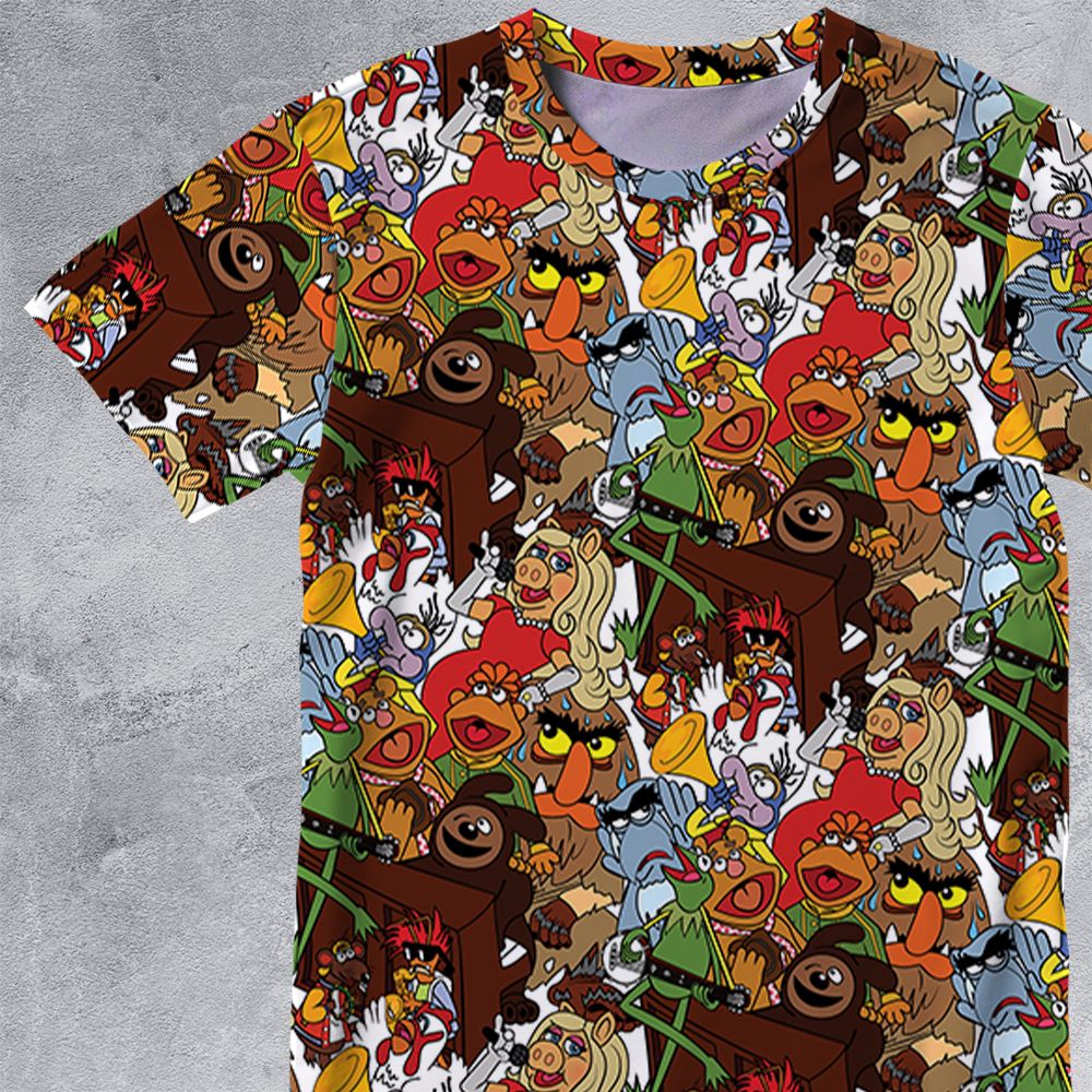 All-Over Print Unisex T-Shirt - EG55YBML -  - 2
