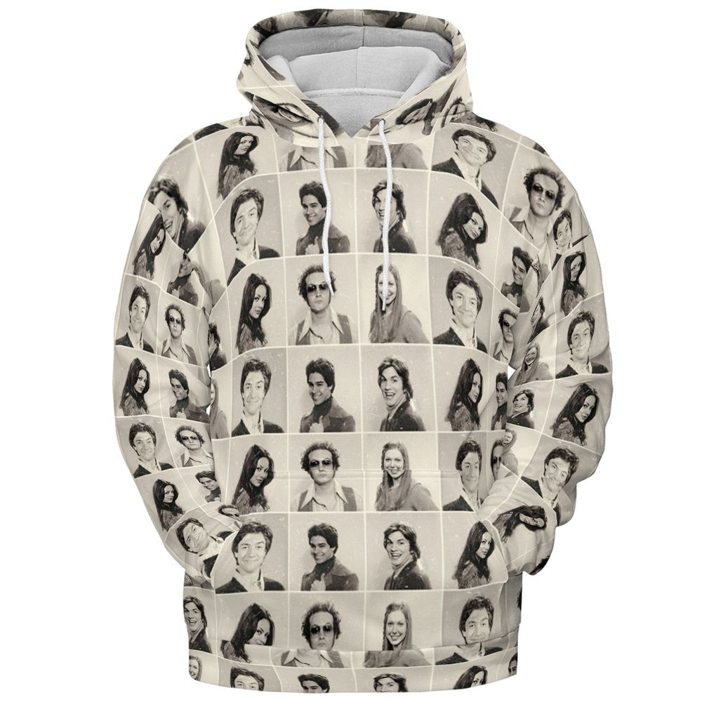 All-over Print Hoodie - 6TP7J8H7 -  - 2