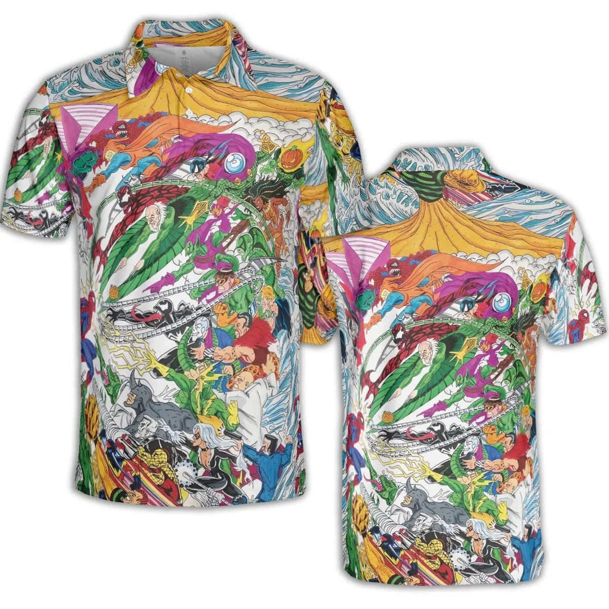AOP Men/Women Polo Shirt - RXT41FE8