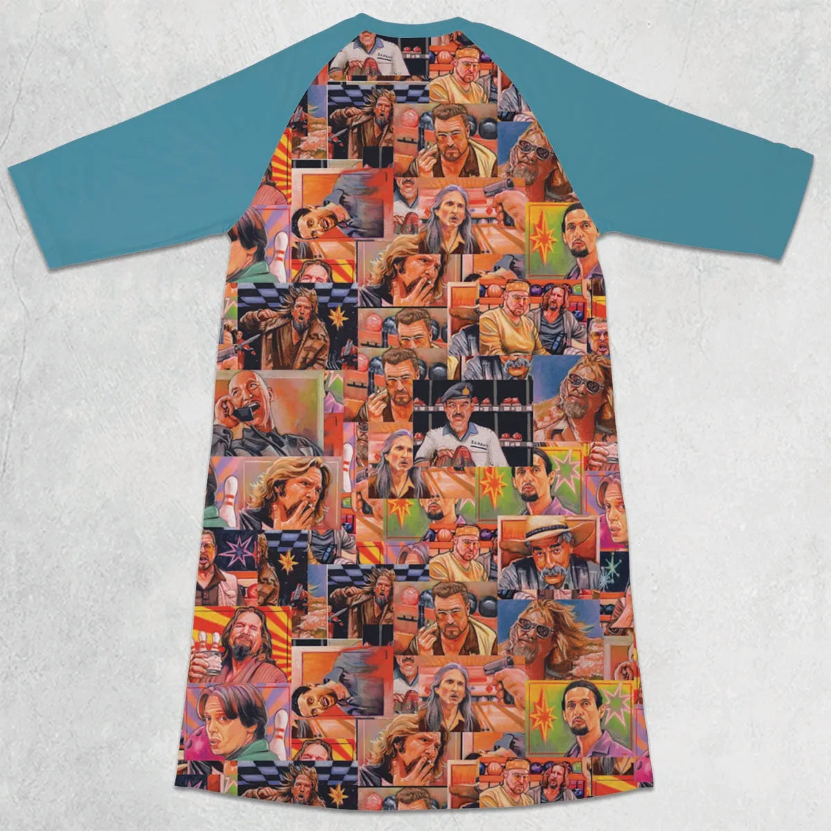 3/4 Sleeve Raglan Dress - ZE6VTE7R