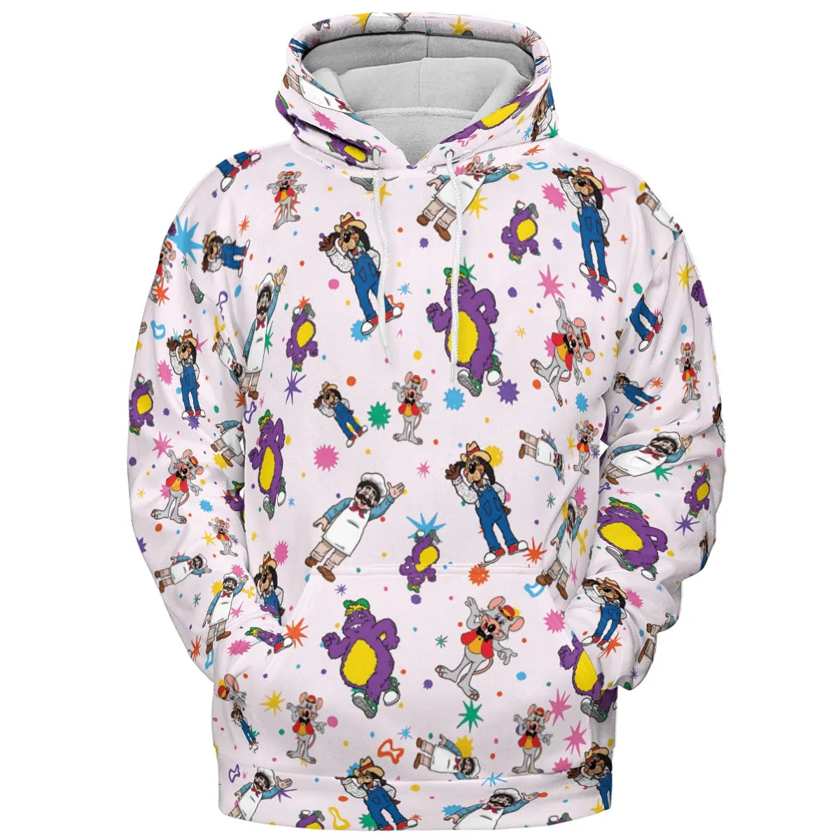 All-over Print Hoodie - HADJ56LD