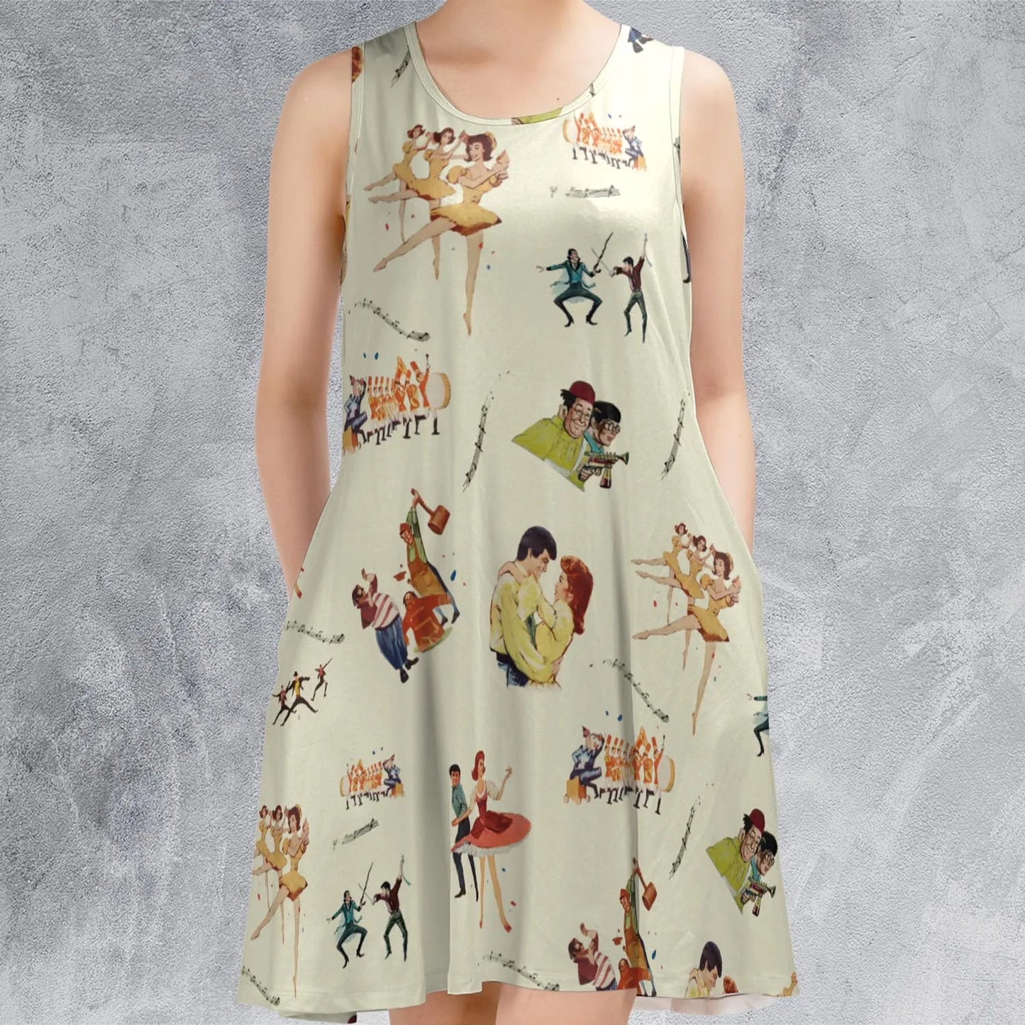 Sleeveless Dress - LUFM5F7C