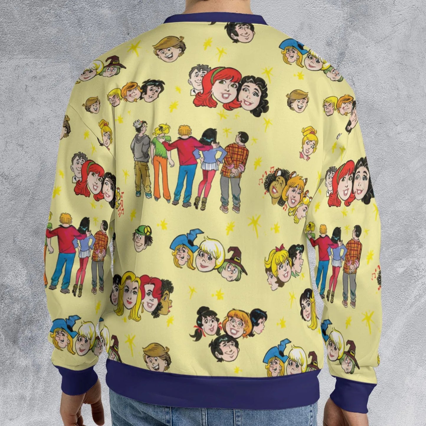 All-over Print Sweatshirt - 1L1QWFGE