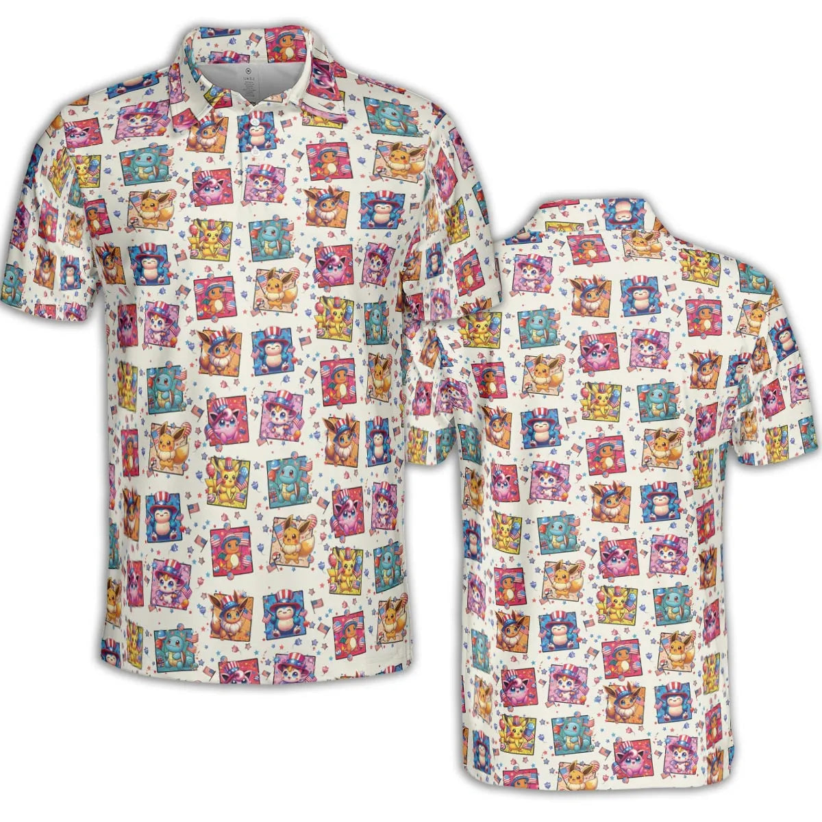 AOP Men/Women Polo Shirt - 44ZQ43RV