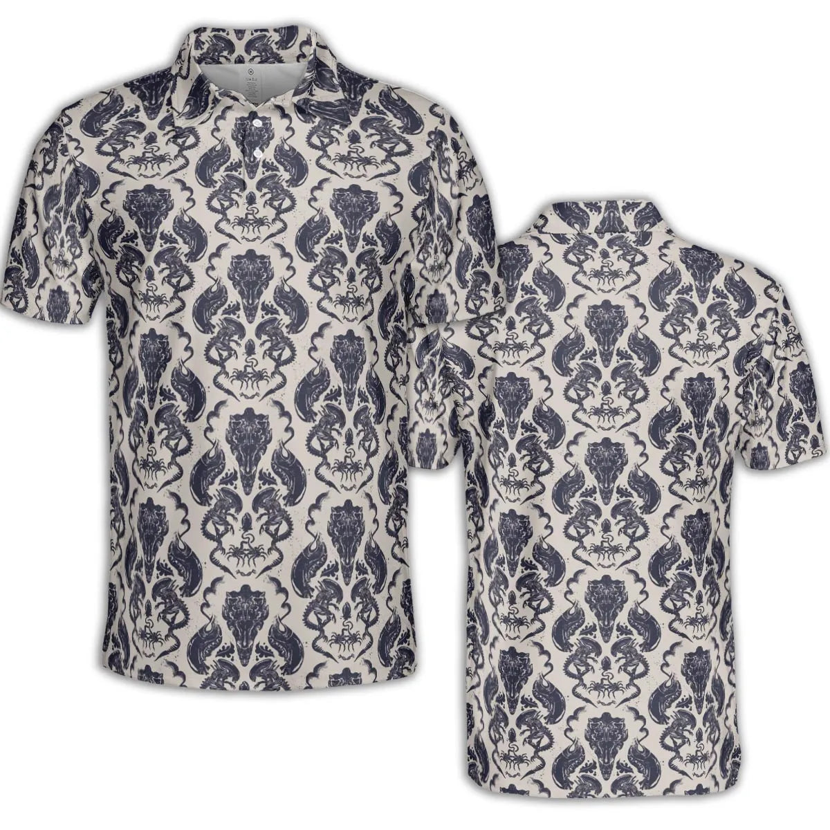 AOP Men/Women Polo Shirt - VLY9V6DW