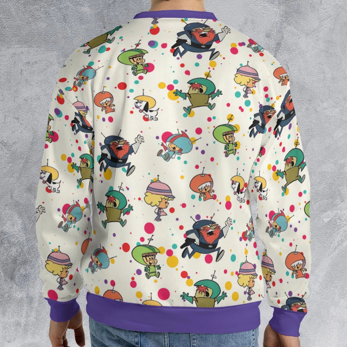 All-over Print Sweatshirt - J8H8KCND