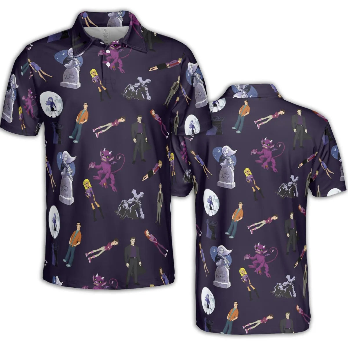 AOP Men/Women Polo Shirt - 3NW61NUN