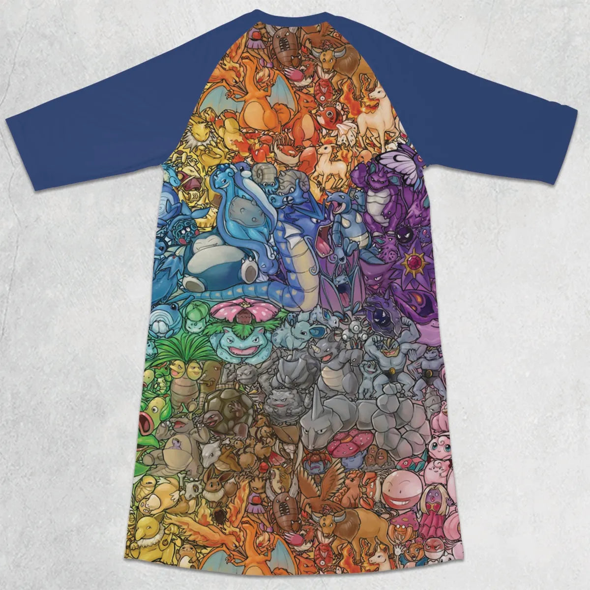 3/4 Sleeve Raglan Dress - BMVAJ581