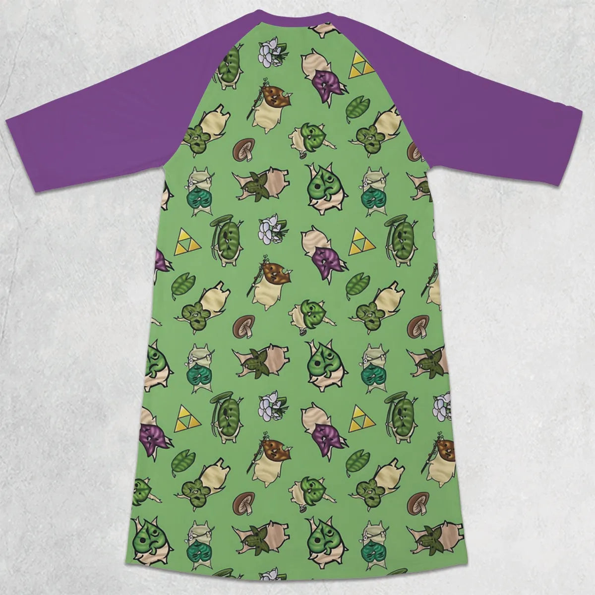 3/4 Sleeve Raglan Dress - JHJKU3W8